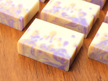 Load image into Gallery viewer, French Lavender Honey Handmade Soap
