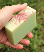 Load image into Gallery viewer, Crisp Apple Rose Handmade Soap